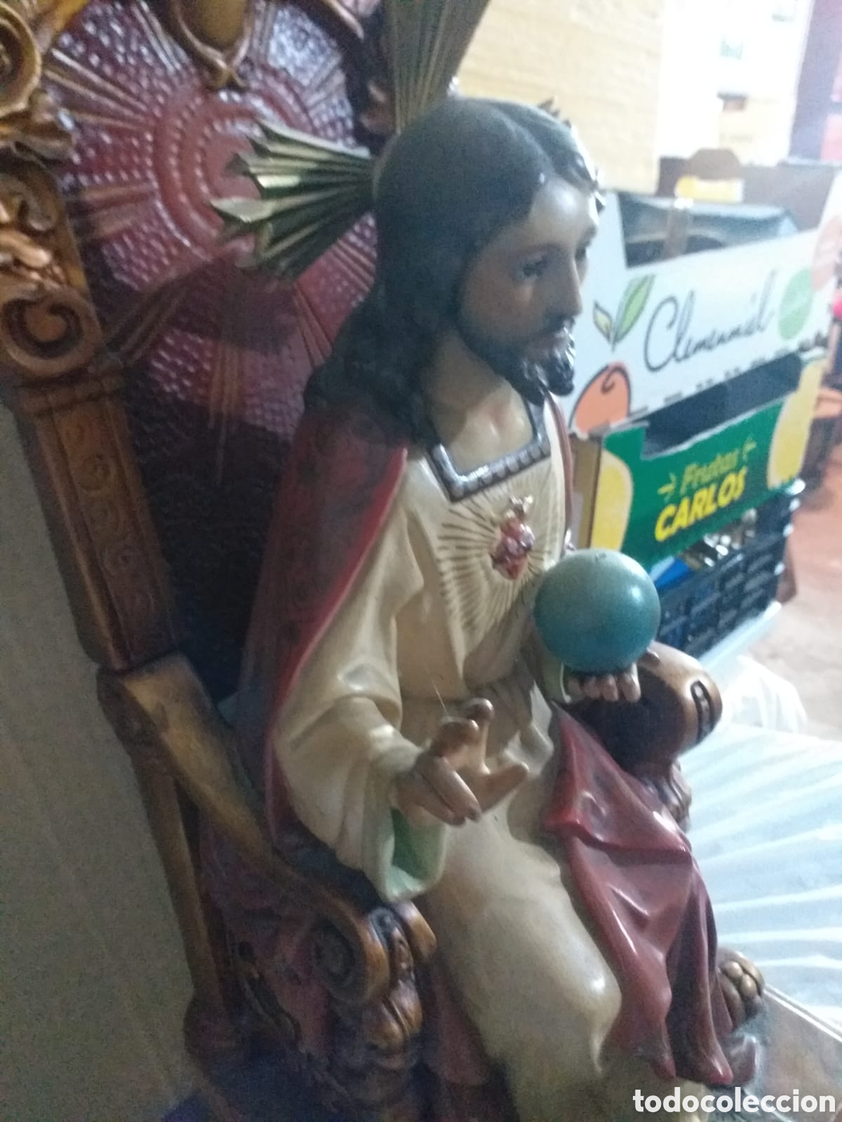 Antig&uuml;edades: CRISTO DE OLOT SIN PEANA - Foto 11