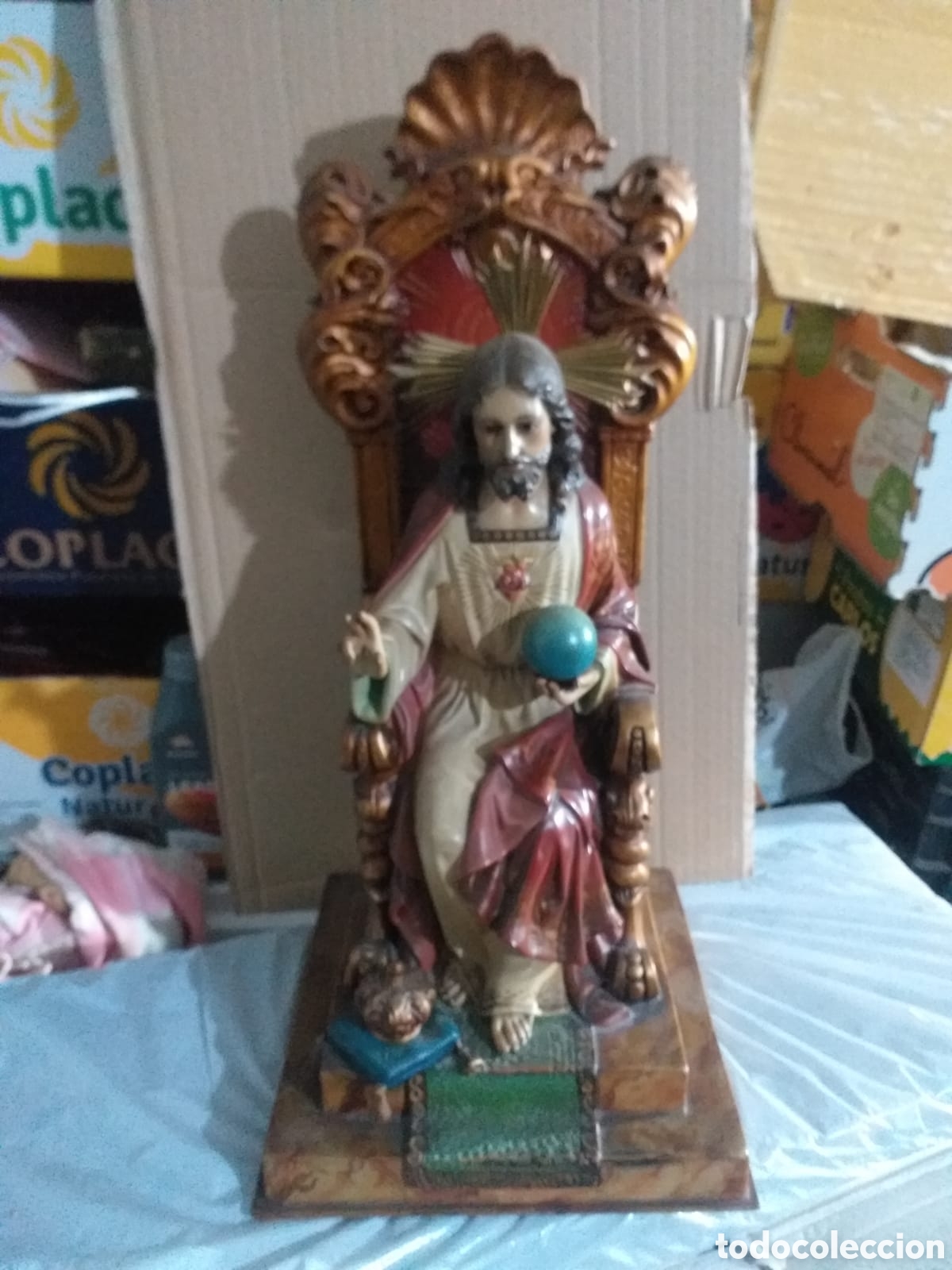 Antig&uuml;edades: CRISTO DE OLOT SIN PEANA - Foto 12