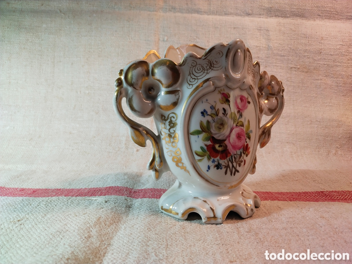 Antig&uuml;edades: Antiguo jarr&oacute;n viejo paris - Foto 2
