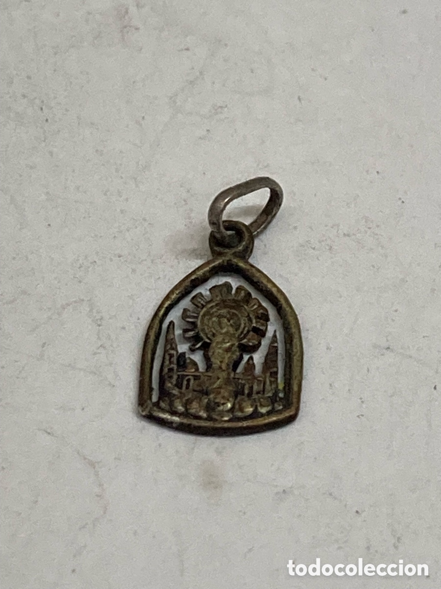 Antig&uuml;edades: Medalla de plata religiosa C514 - Foto 1