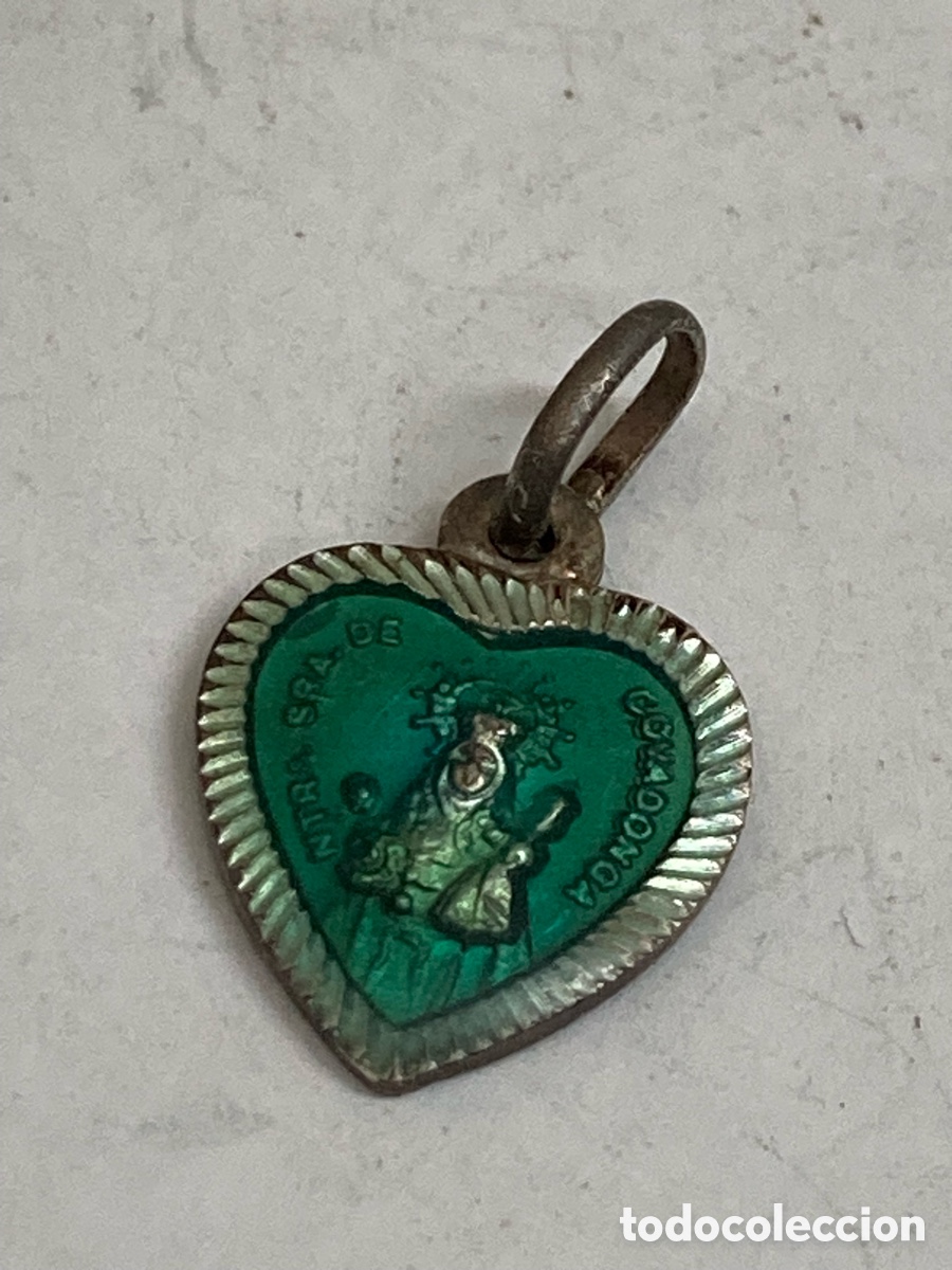 Antig&uuml;edades: Medalla de plata religiosa C514 - Foto 1