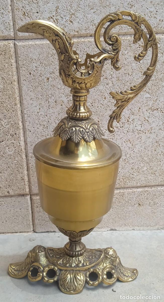 Antig&uuml;edades: jarron de bronce antiguo - Foto 1