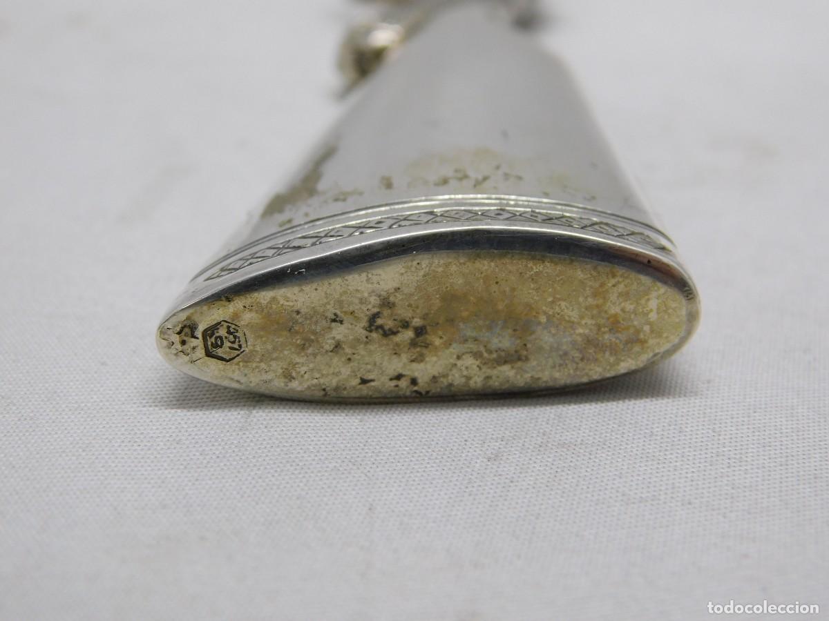 Antig&uuml;edades: ESCOPETA MINIATURA DE PLATA - Foto 5