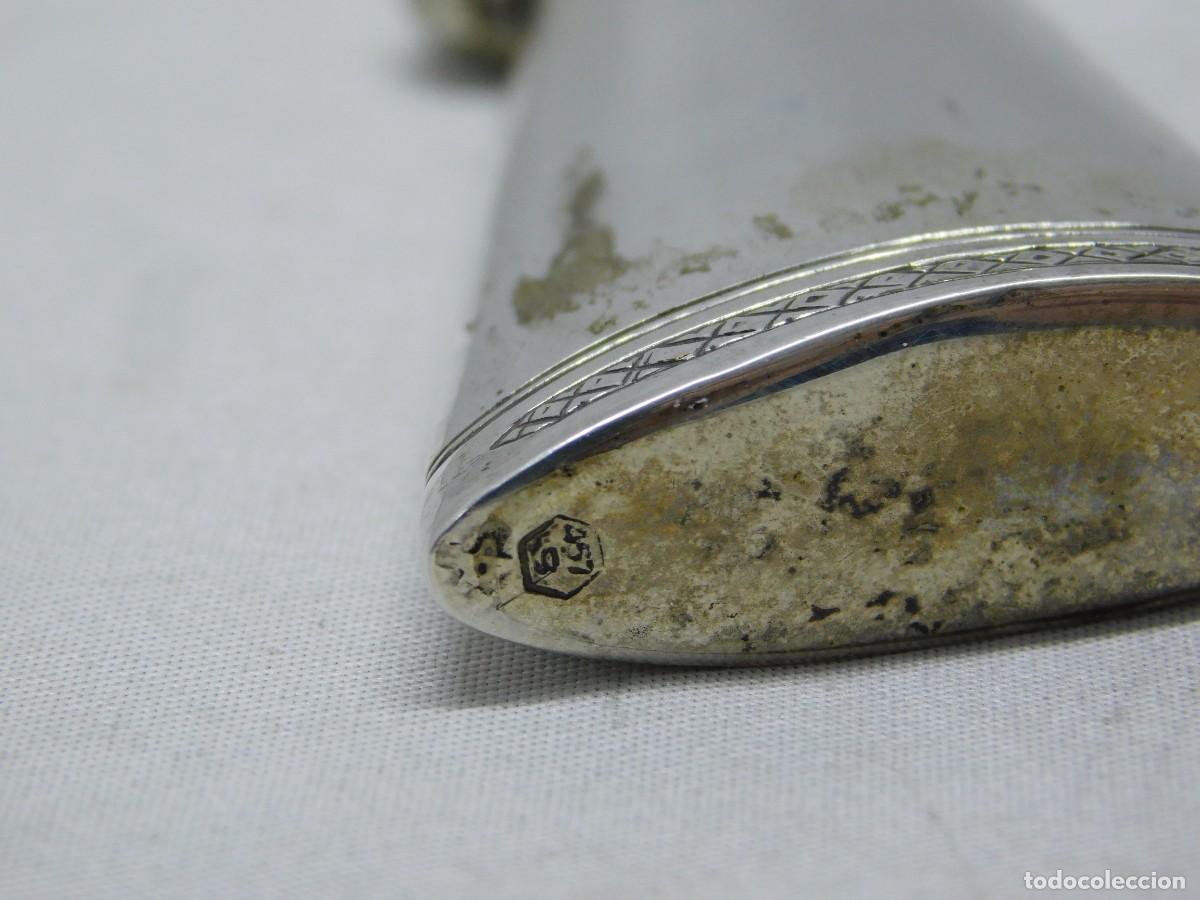 Antig&uuml;edades: ESCOPETA MINIATURA DE PLATA - Foto 6