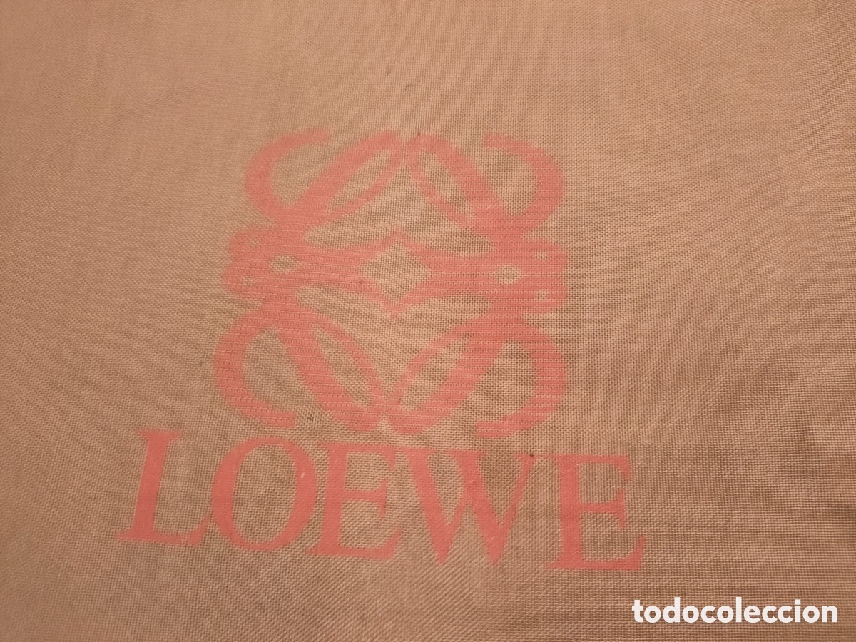 Antig&uuml;edades: Bols&oacute;n de lona Loewe - Foto 4
