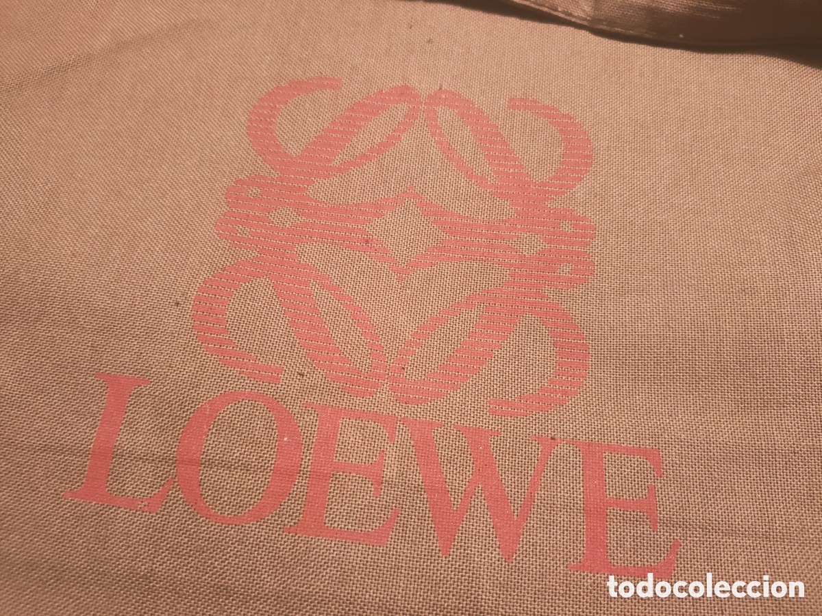 Antig&uuml;edades: Bols&oacute;n de lona Loewe - Foto 5
