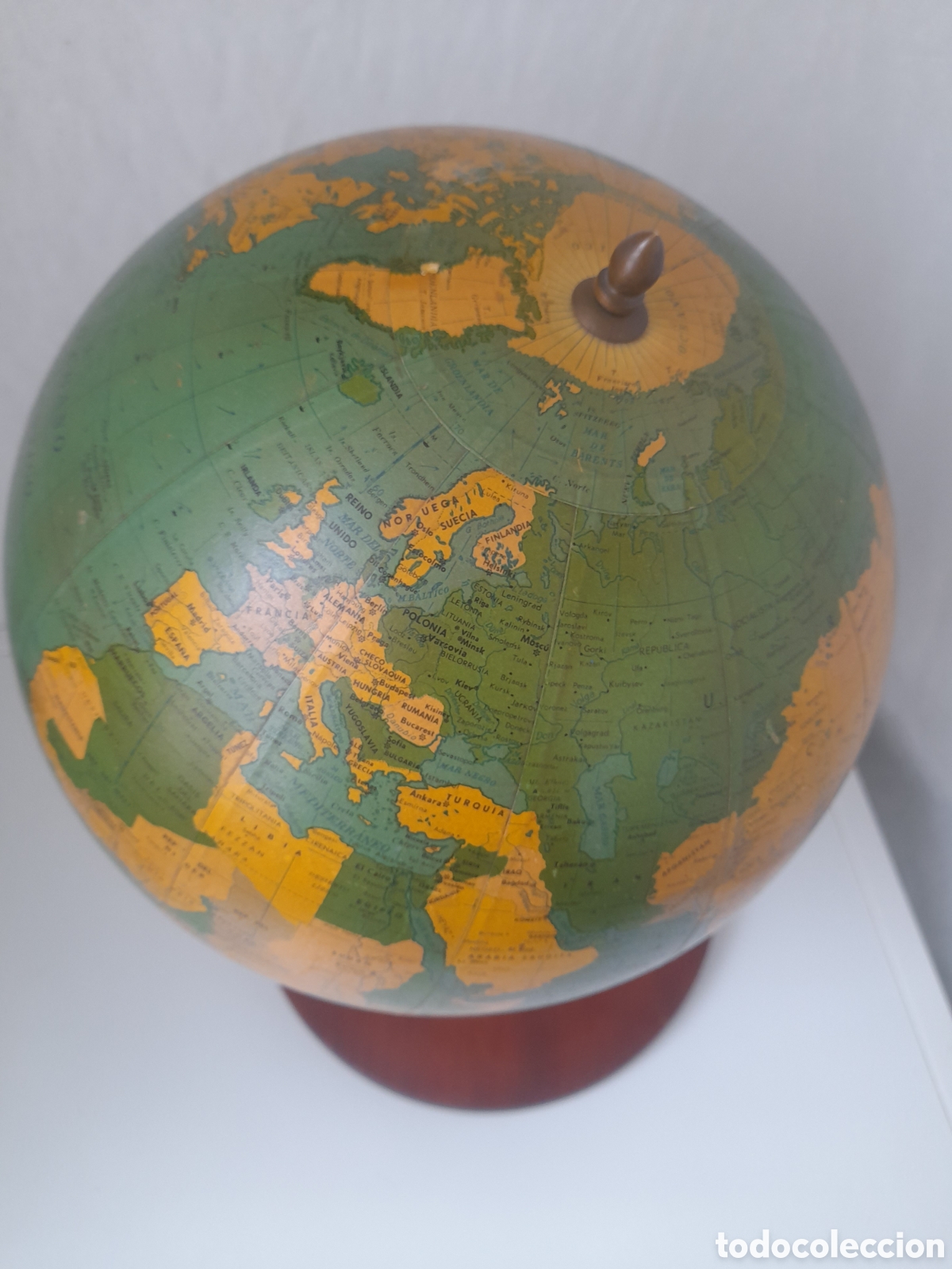 Antig&uuml;edades: GLOBO TERRAQUEO DALMAU - Foto 2