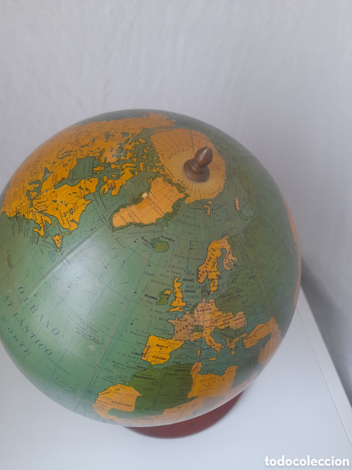 Antig&uuml;edades: GLOBO TERRAQUEO DALMAU - Foto 8