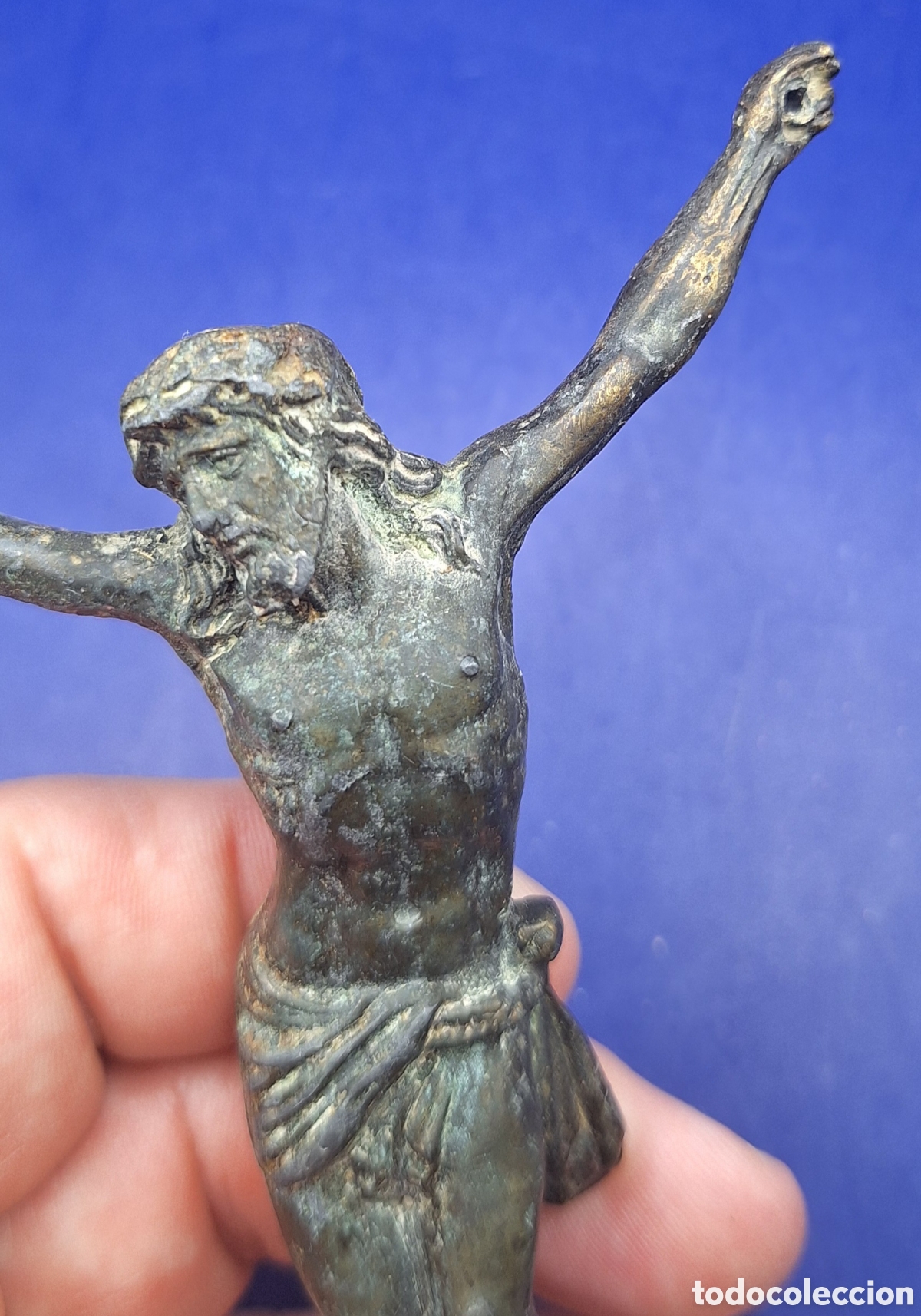 Antig&uuml;edades: Antiguo Cristo de Bronce - Foto 7