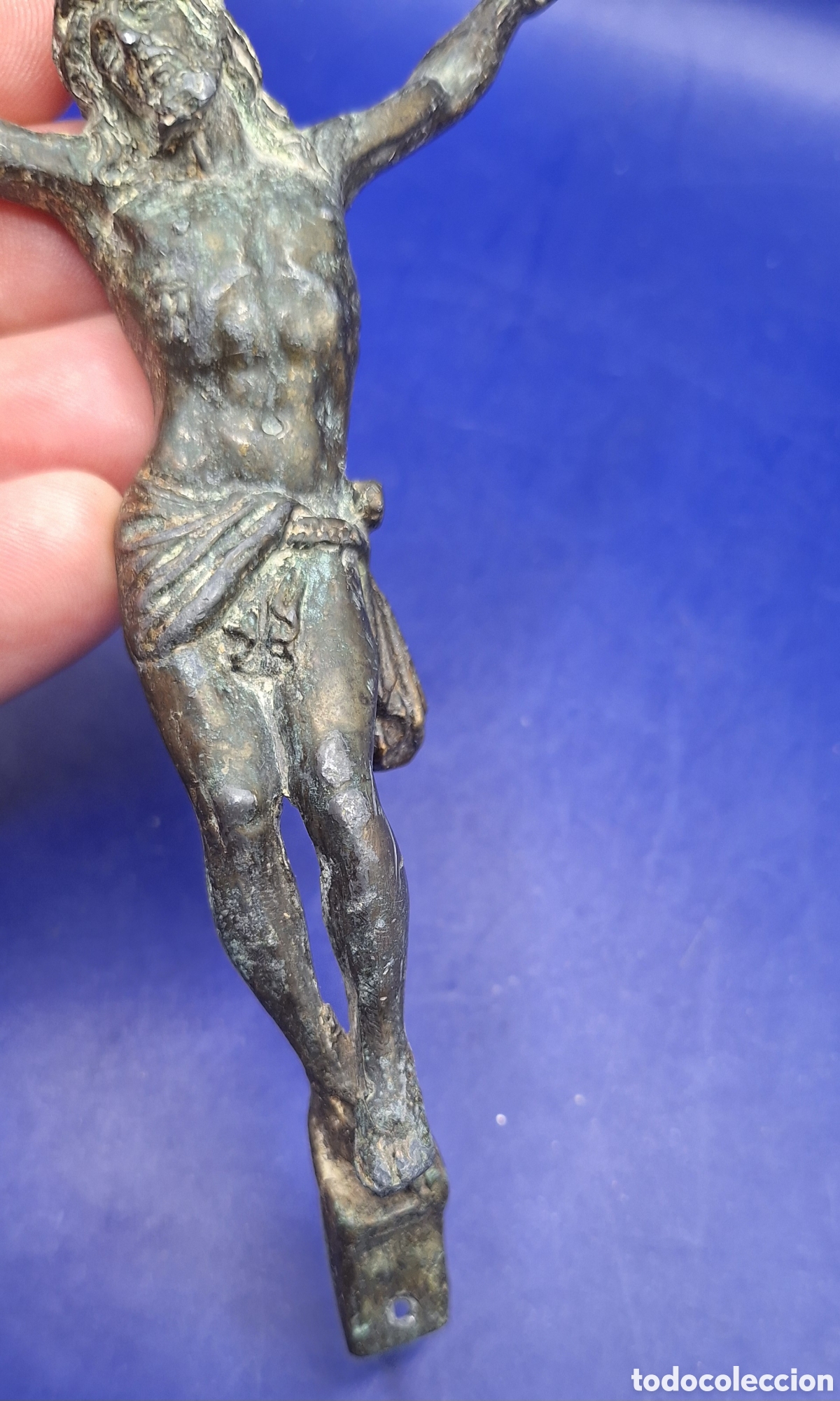 Antig&uuml;edades: Antiguo Cristo de Bronce - Foto 8