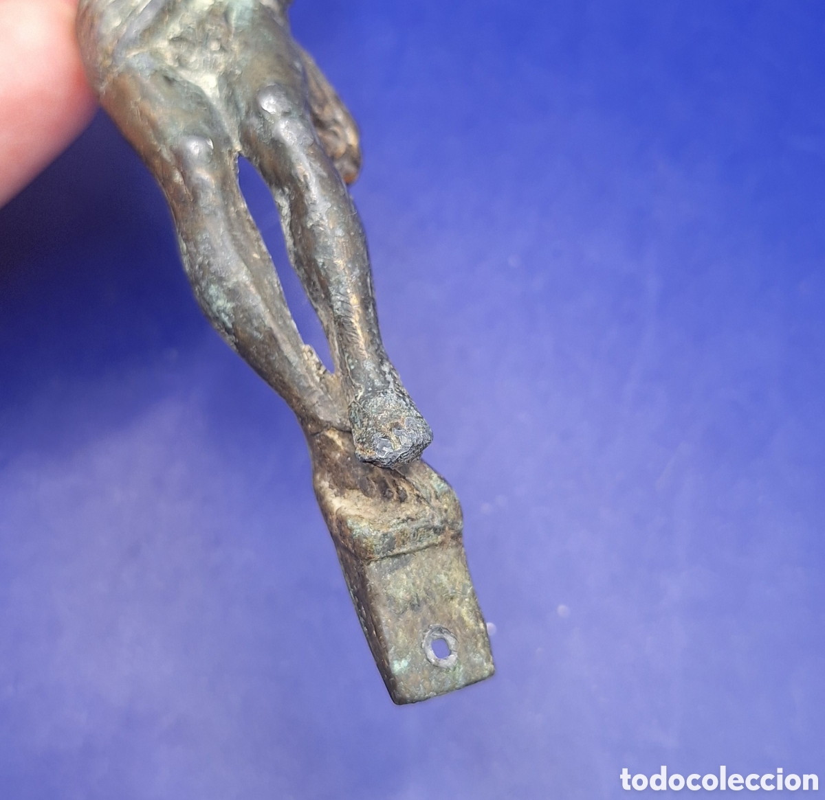 Antig&uuml;edades: Antiguo Cristo de Bronce - Foto 9