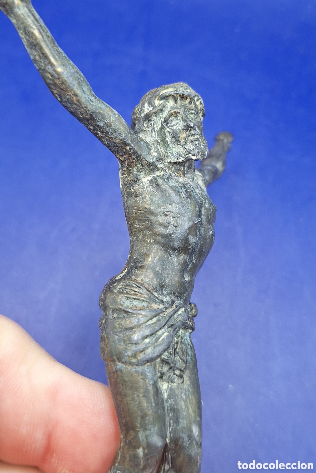 Antig&uuml;edades: Antiguo Cristo de Bronce - Foto 10