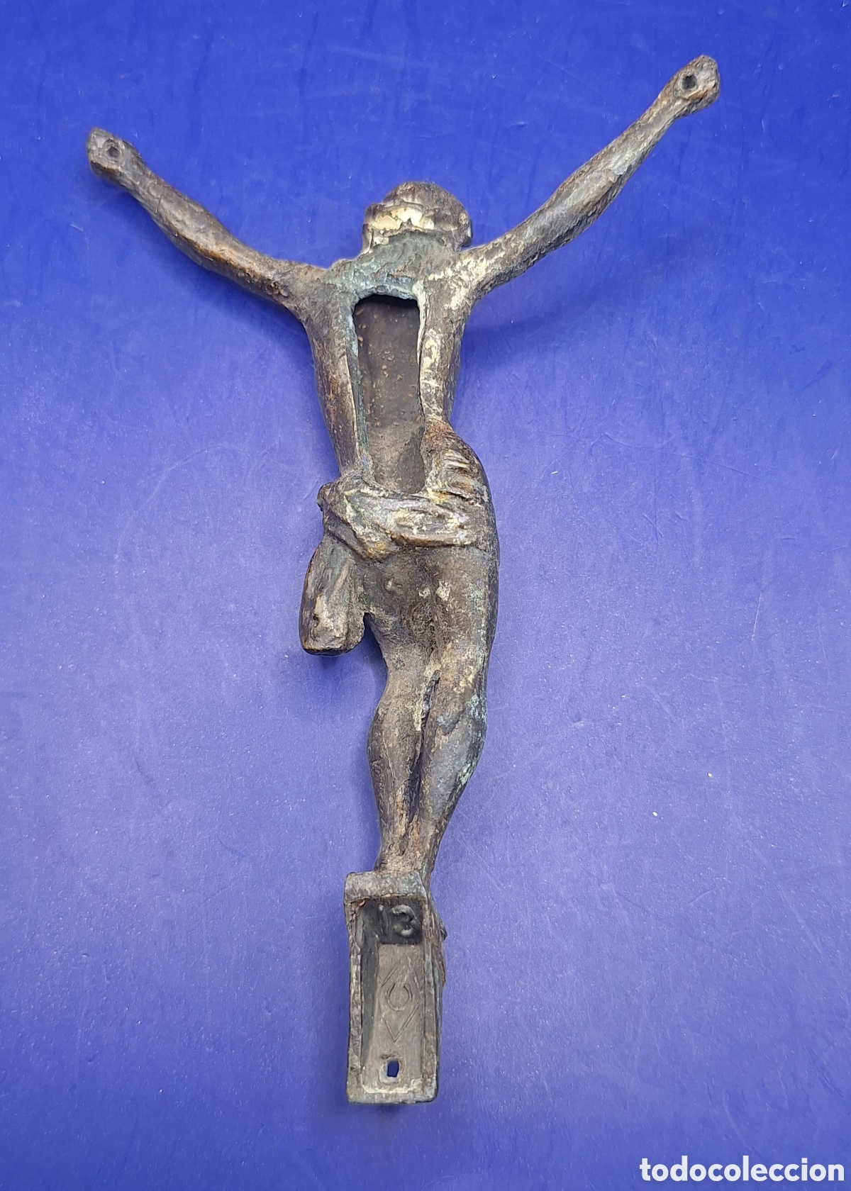 Antig&uuml;edades: Antiguo Cristo de Bronce - Foto 11