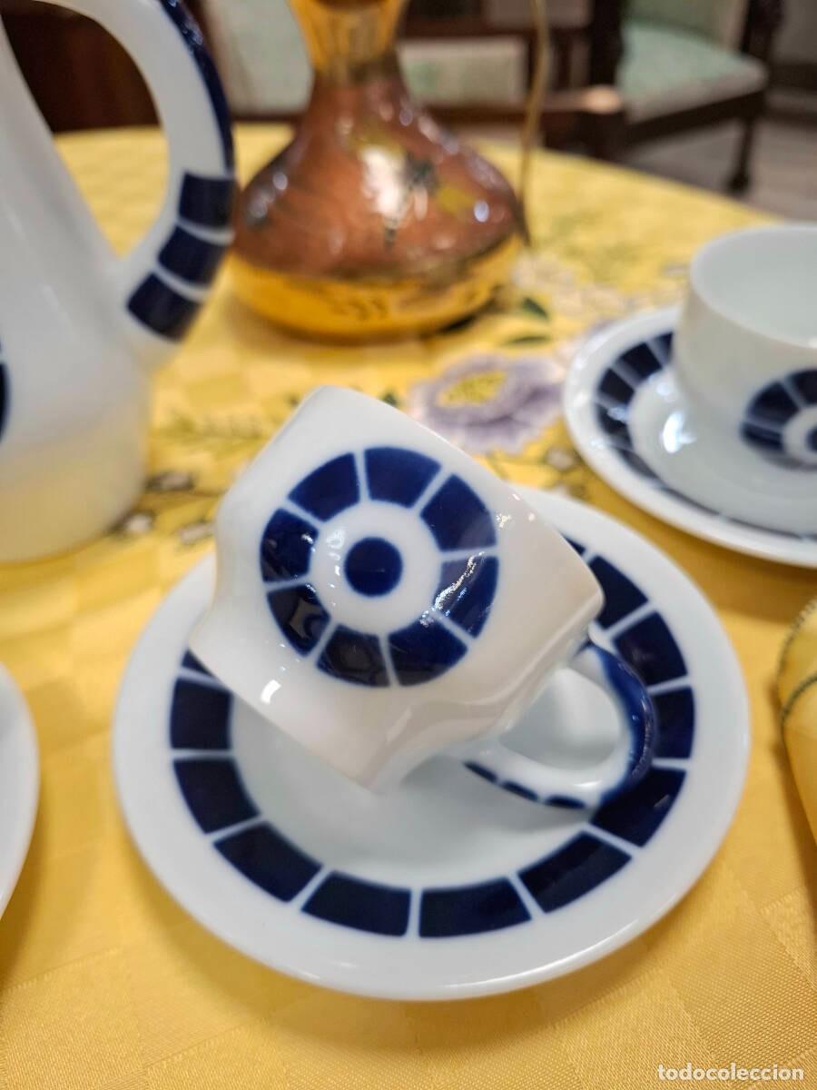 Antig&uuml;edades: Juego de caf&eacute; Coroa Sargadelos - Foto 3