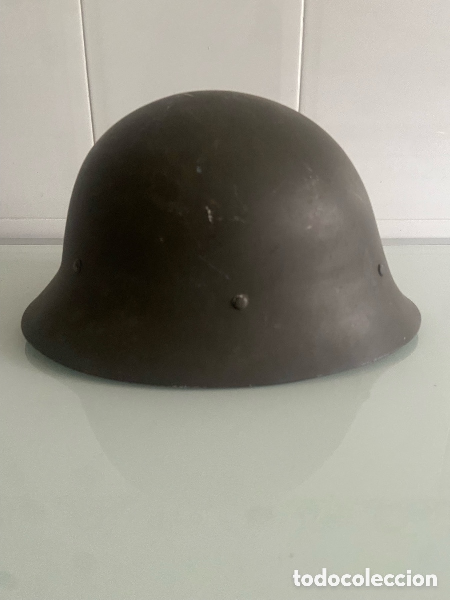 Antig&uuml;edades: Casco espa&ntilde;ol sueco M26 - Foto 3