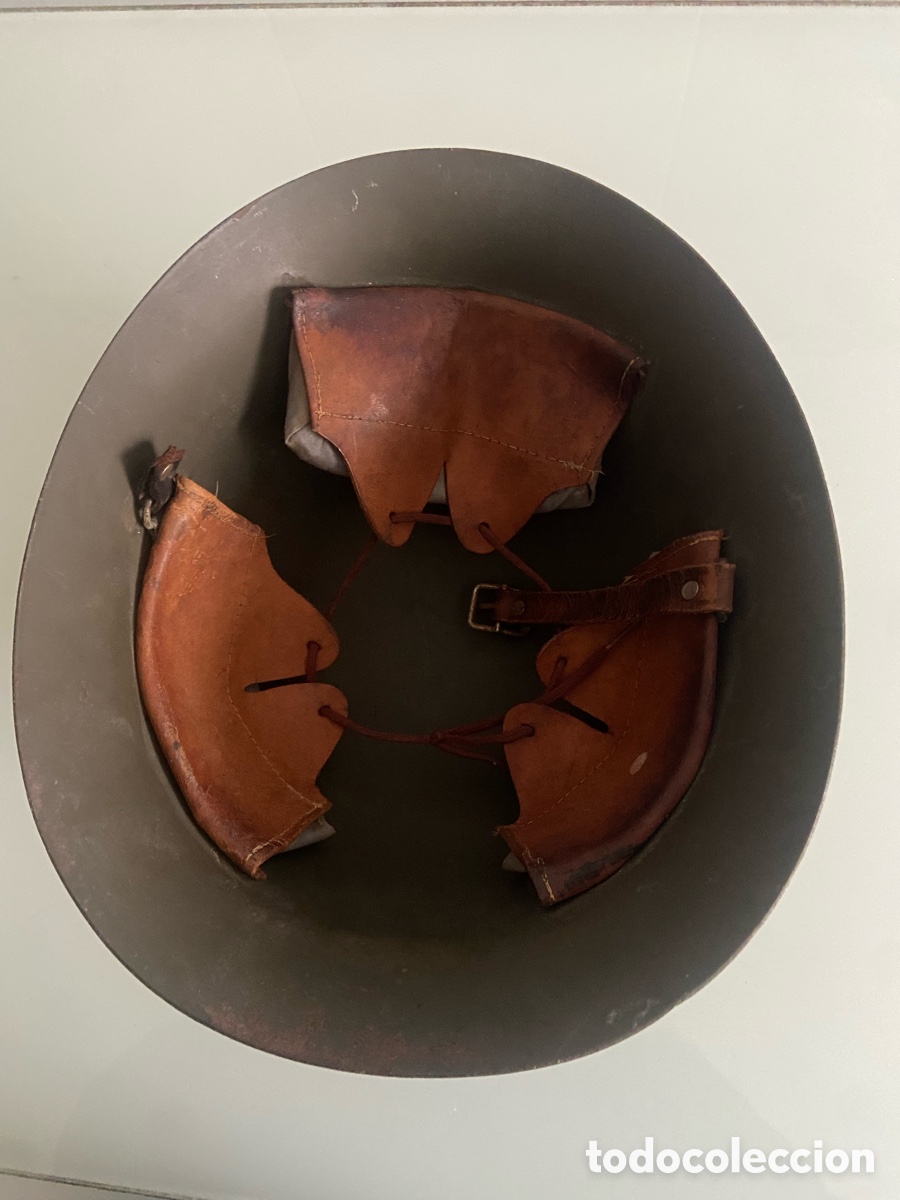 Antig&uuml;edades: Casco espa&ntilde;ol sueco M26 - Foto 5