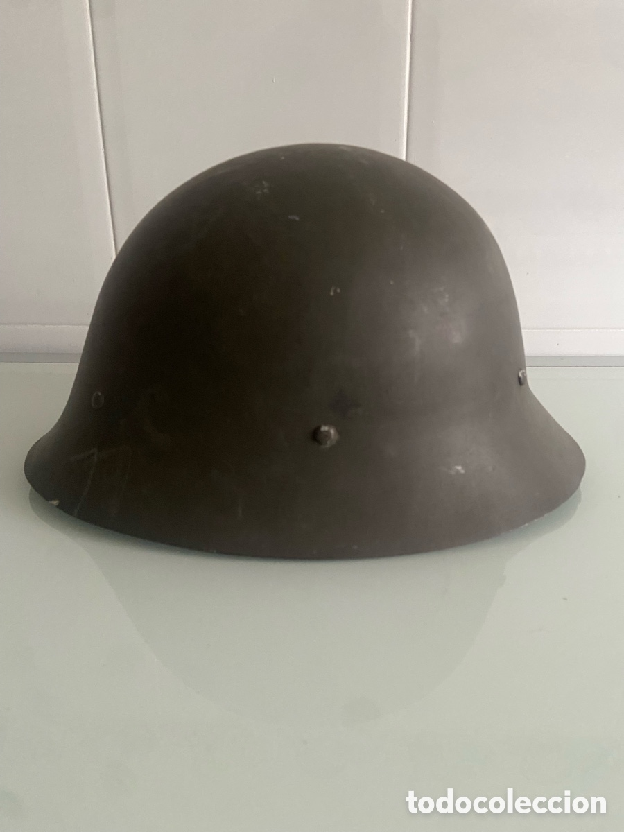 Antig&uuml;edades: Casco espa&ntilde;ol sueco M26 - Foto 1