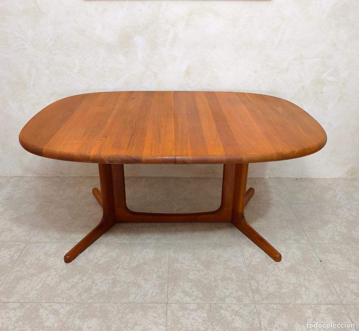 Antig&uuml;edades: MESA VINTAGE DE COMEDOR EXTENSIBLE GLOSTRUP - Foto 1