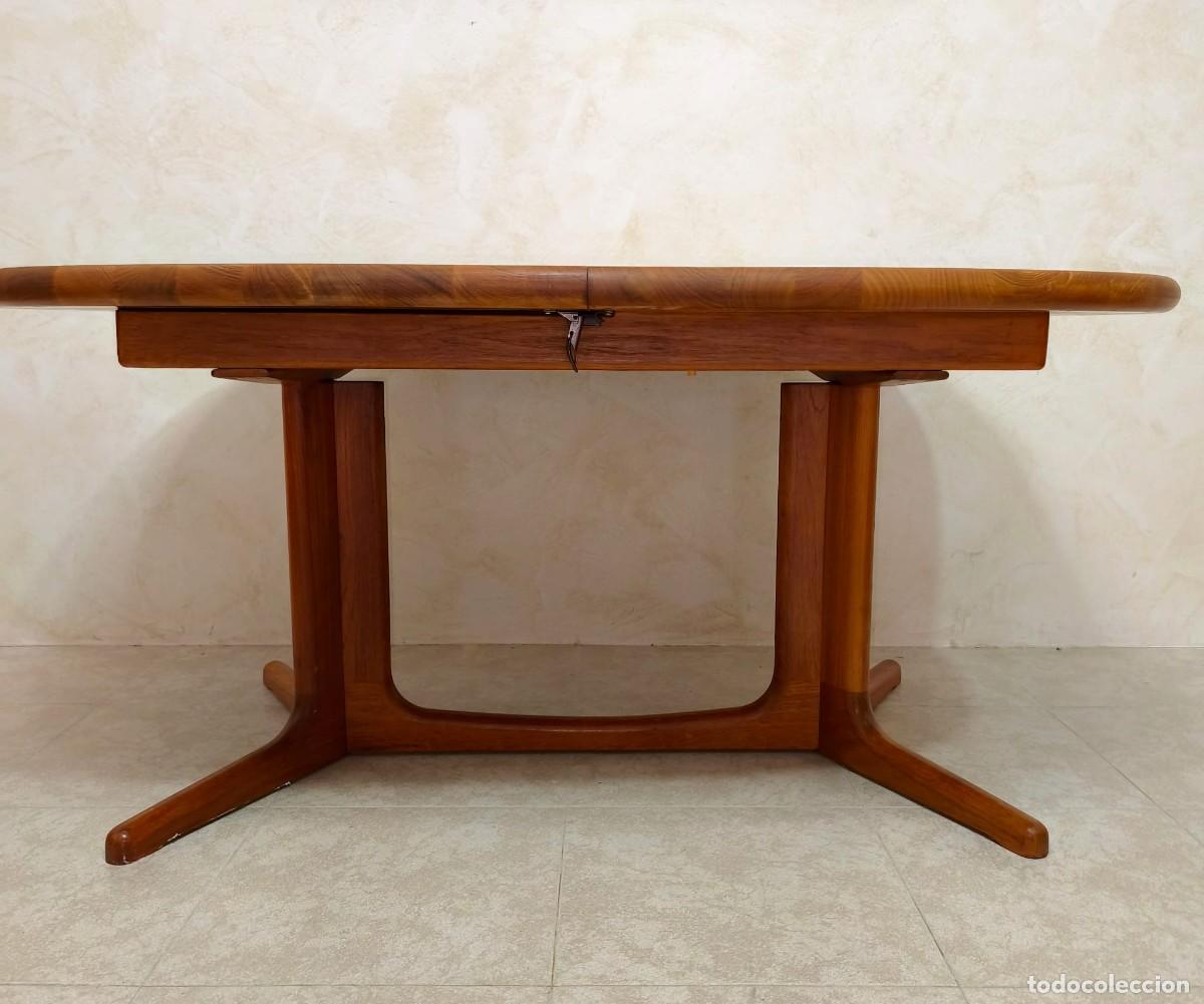 Antig&uuml;edades: MESA VINTAGE DE COMEDOR EXTENSIBLE GLOSTRUP - Foto 3