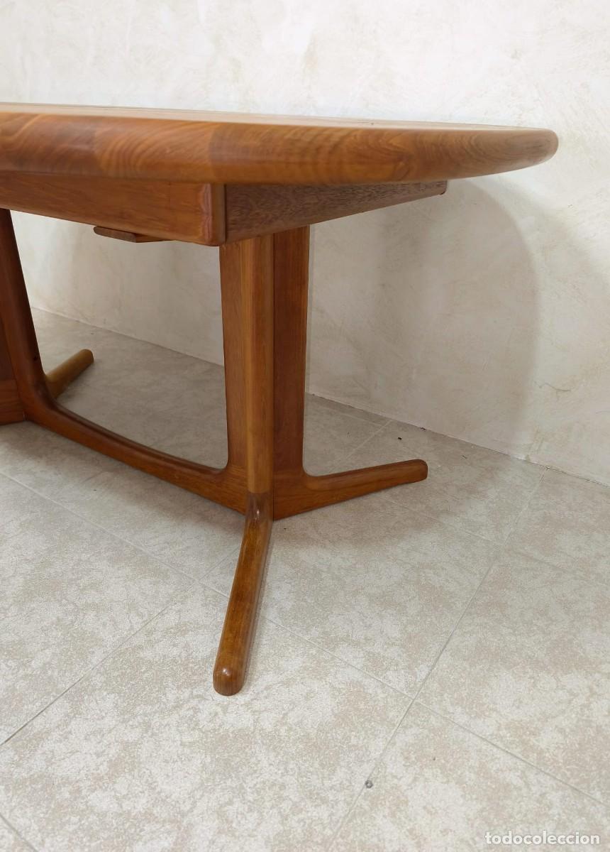 Antig&uuml;edades: MESA VINTAGE DE COMEDOR EXTENSIBLE GLOSTRUP - Foto 4