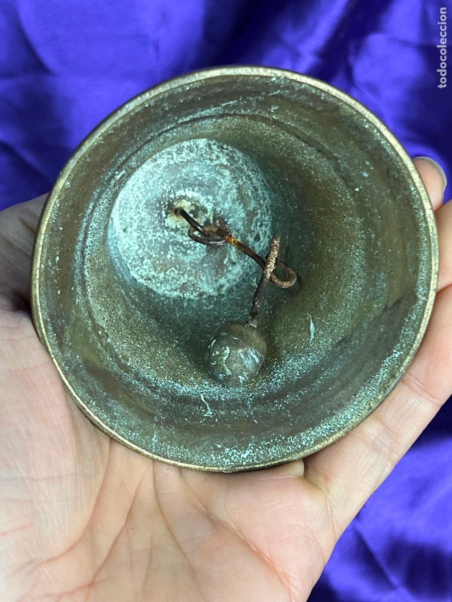 Antig&uuml;edades: ANTIGUA CAMPANA EN BRONCE - Foto 6