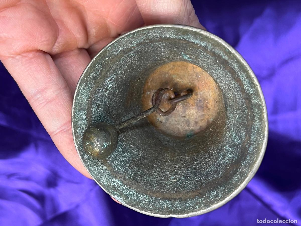Antig&uuml;edades: ANTIGUO CAMPANA EN BRONCE - Foto 4
