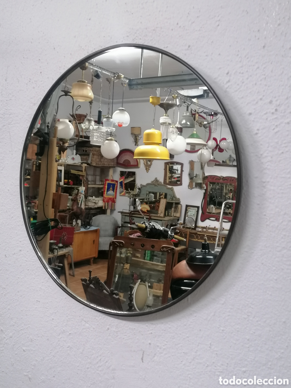 Antig&uuml;edades: Espejo art deco antiguo - Foto 2