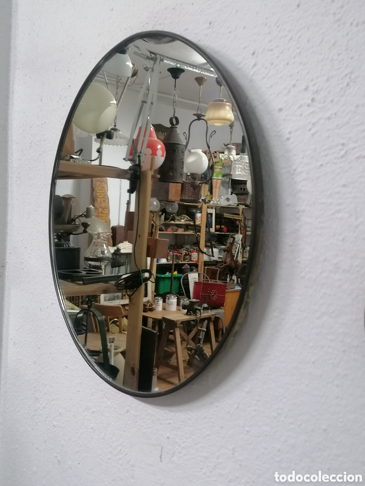 Antig&uuml;edades: Espejo art deco antiguo - Foto 3