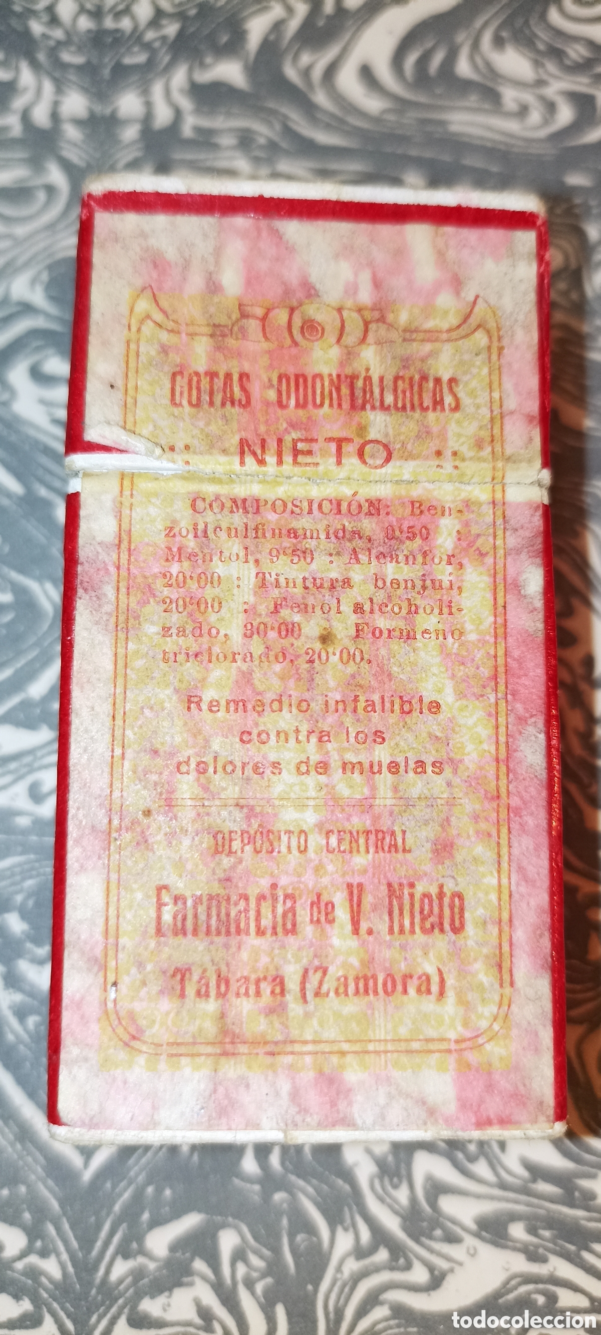 Antig&uuml;edades: Antiguas Gotas Odont&aacute;lgicas NIETO &ndash; - Foto 6