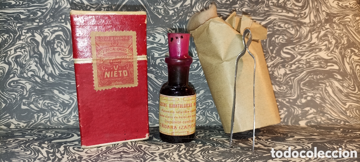 Antig&uuml;edades: Antiguas Gotas Odont&aacute;lgicas NIETO &ndash; - Foto 1