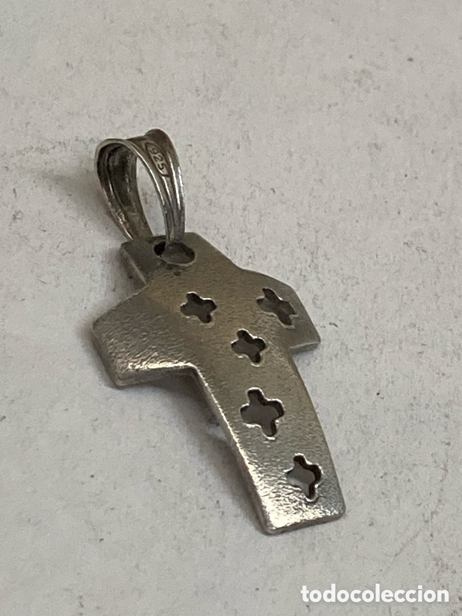 Antig&uuml;edades: Cruz de plata religiosa C517 - Foto 1