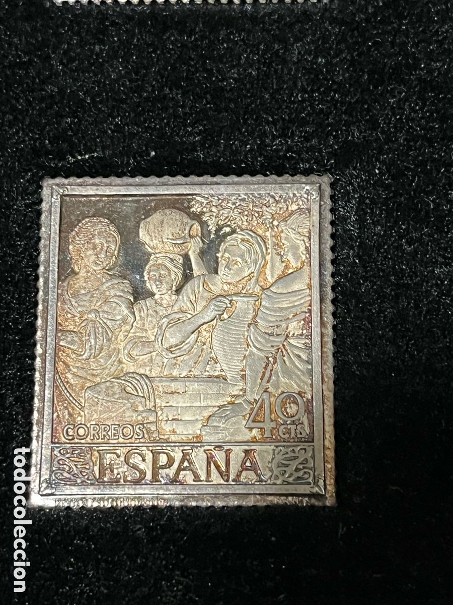 Antig&uuml;edades: 10 Sellos Plata Conmemorativos - Foto 5