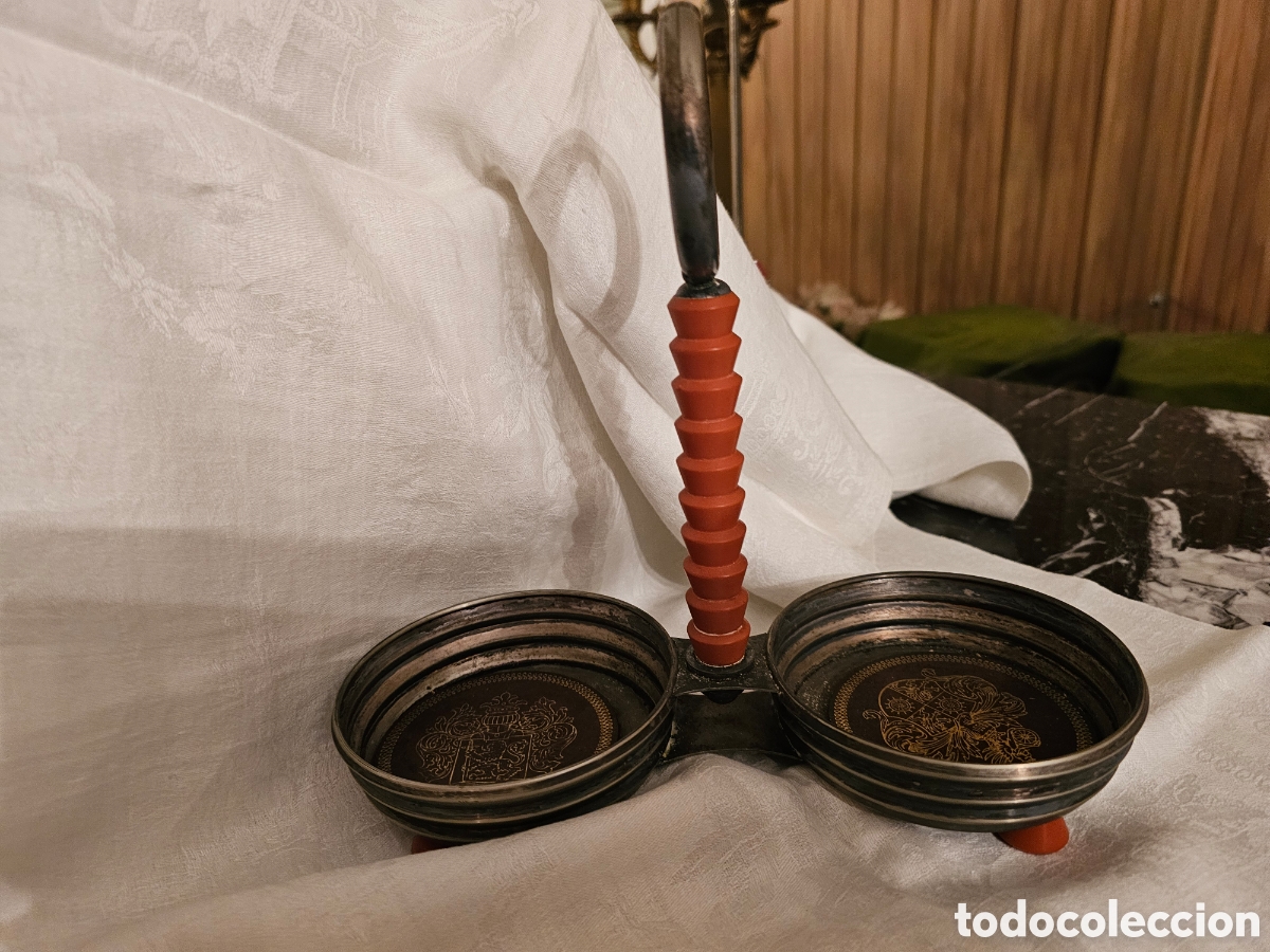 Antig&uuml;edades: servidor de mesa para condimentos: - Foto 2