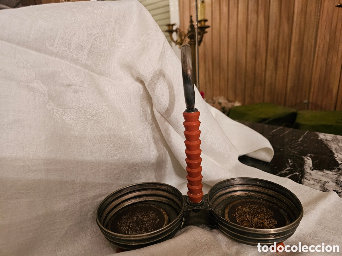 Antig&uuml;edades: servidor de mesa para condimentos: - Foto 3