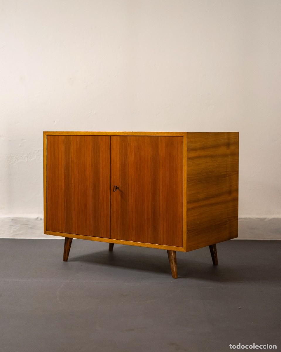 Antig&uuml;edades: MUEBLE AUXILIAR MUSTERRING DE TECA - Foto 2