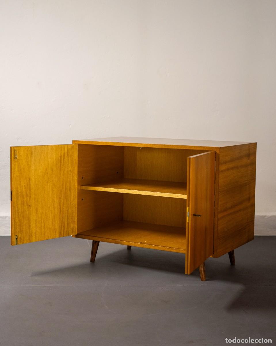Antig&uuml;edades: MUEBLE AUXILIAR MUSTERRING DE TECA - Foto 3