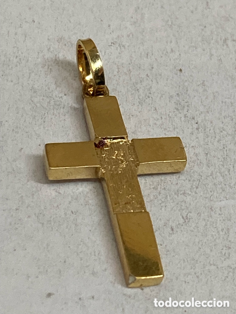 Antig&uuml;edades: Cruz de plata religiosa C518 - Foto 1