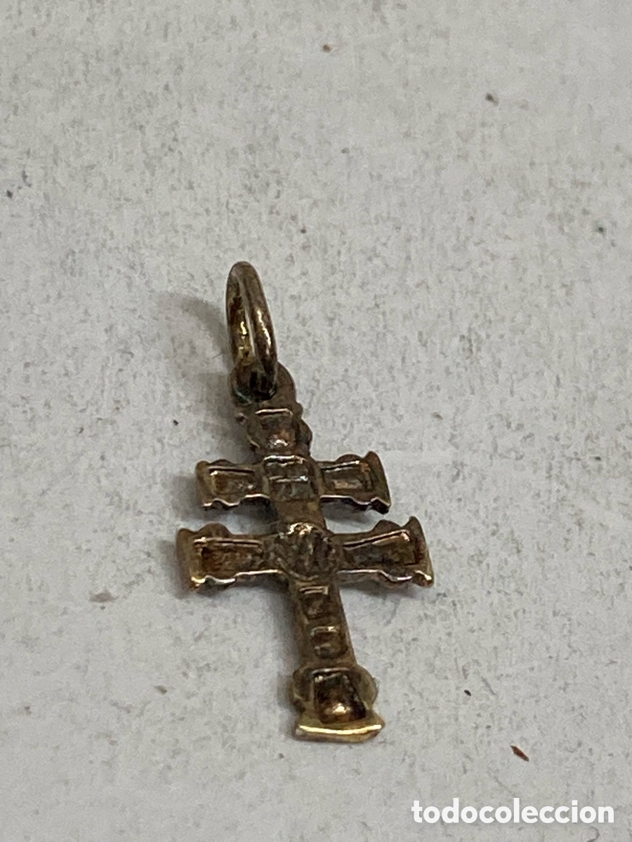 Antig&uuml;edades: Cruz de plata religiosa C518 - Foto 1