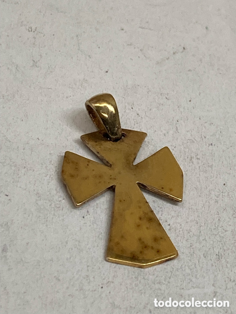 Antig&uuml;edades: Cruz de plata religiosa C479 - Foto 1