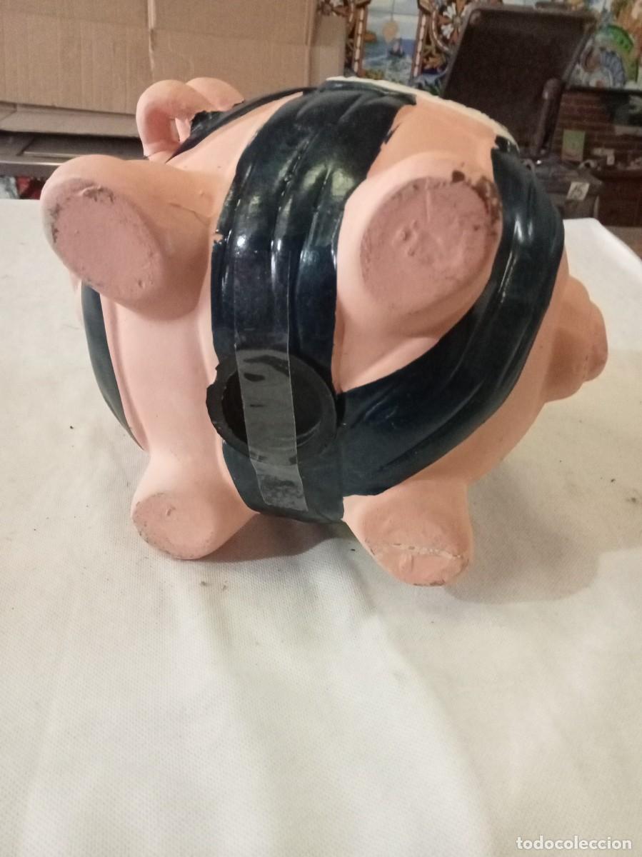Antig&uuml;edades: Hucha cerdito ceramica - Foto 5