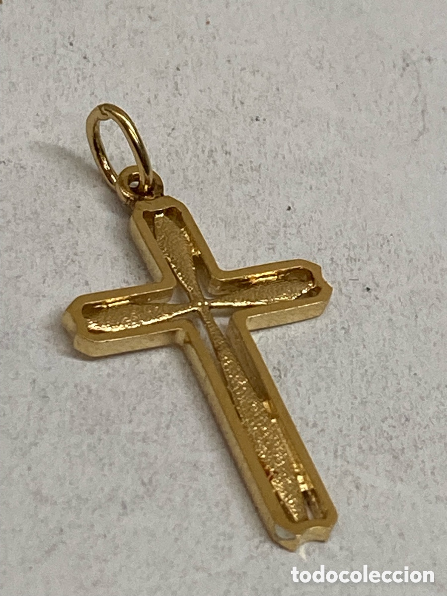 Antig&uuml;edades: Cruz de plata religiosa C518 - Foto 1