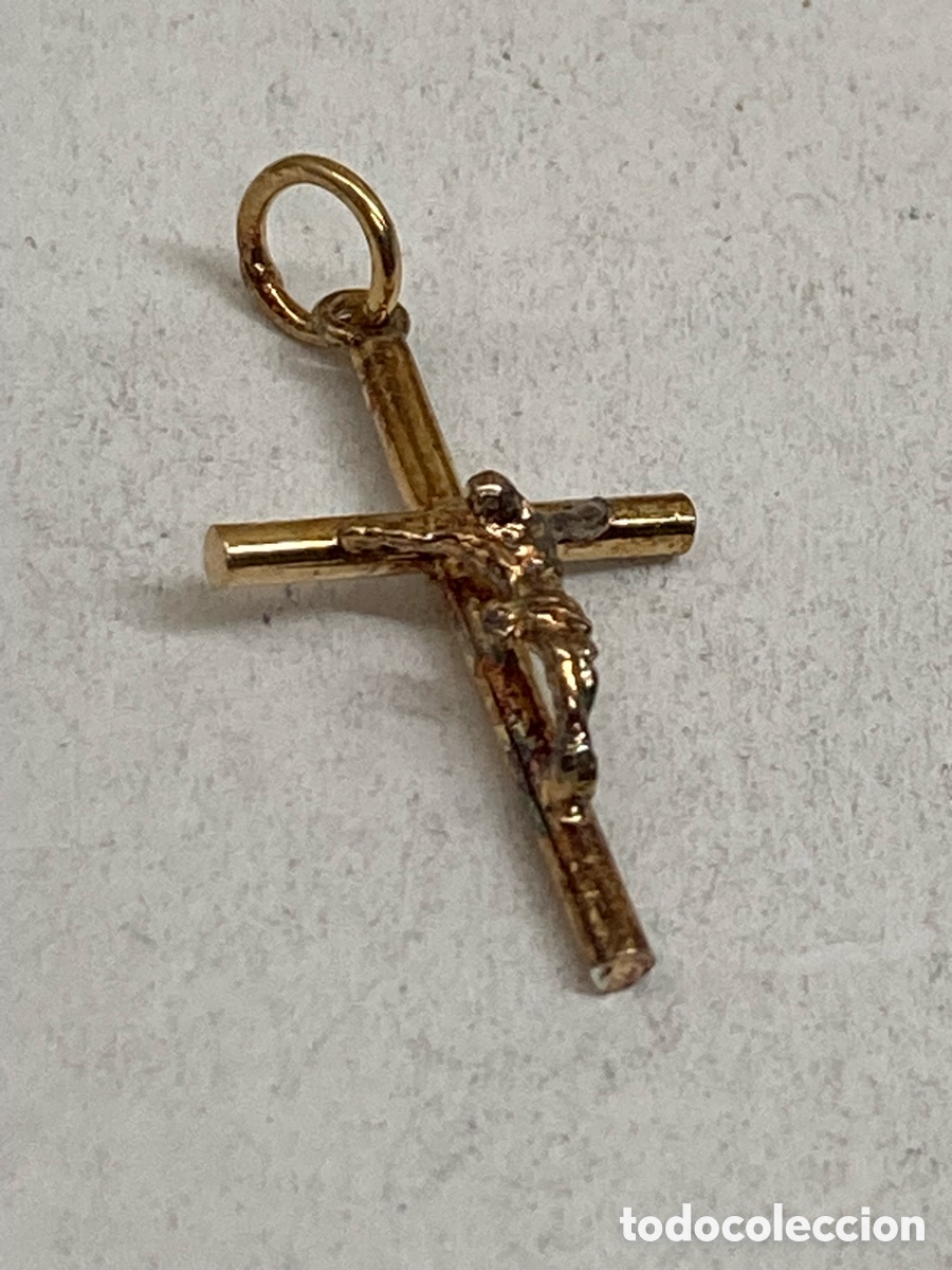 Antig&uuml;edades: Cruz de plata religiosa C518 - Foto 1