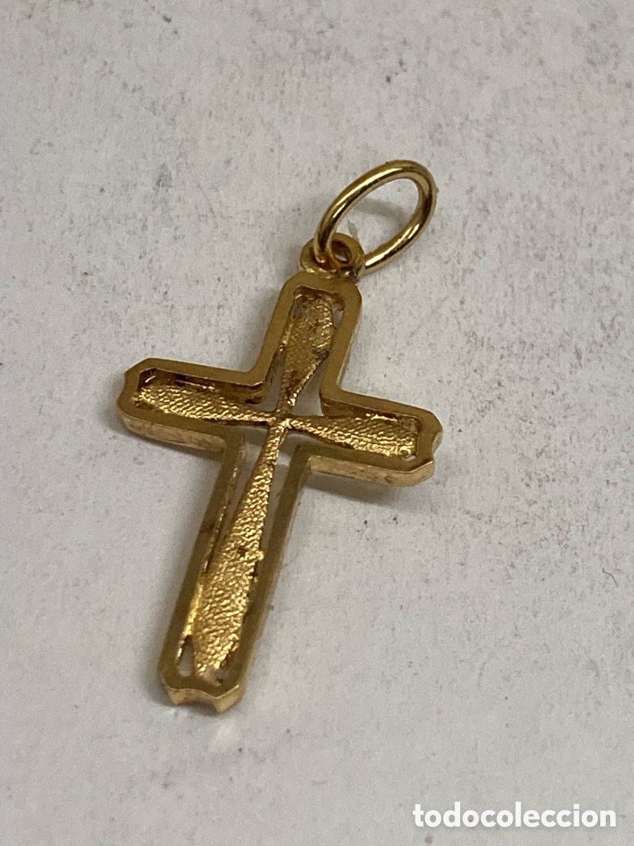 Antig&uuml;edades: Cruz de plata religiosa C518 - Foto 1