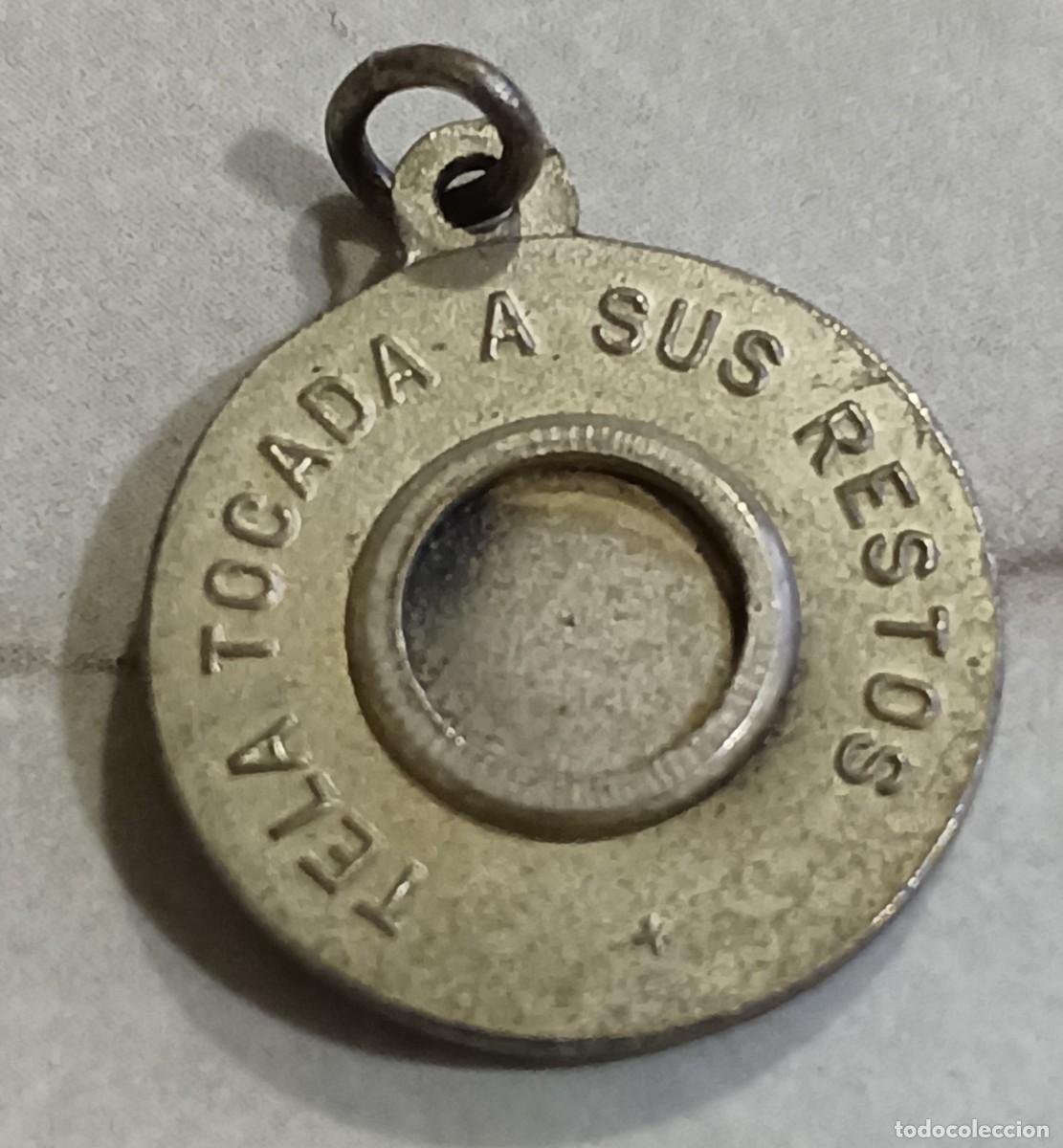 Antig&uuml;edades: MEDALLA MAR&Iacute;A VICENTA PLATEADA - Foto 2