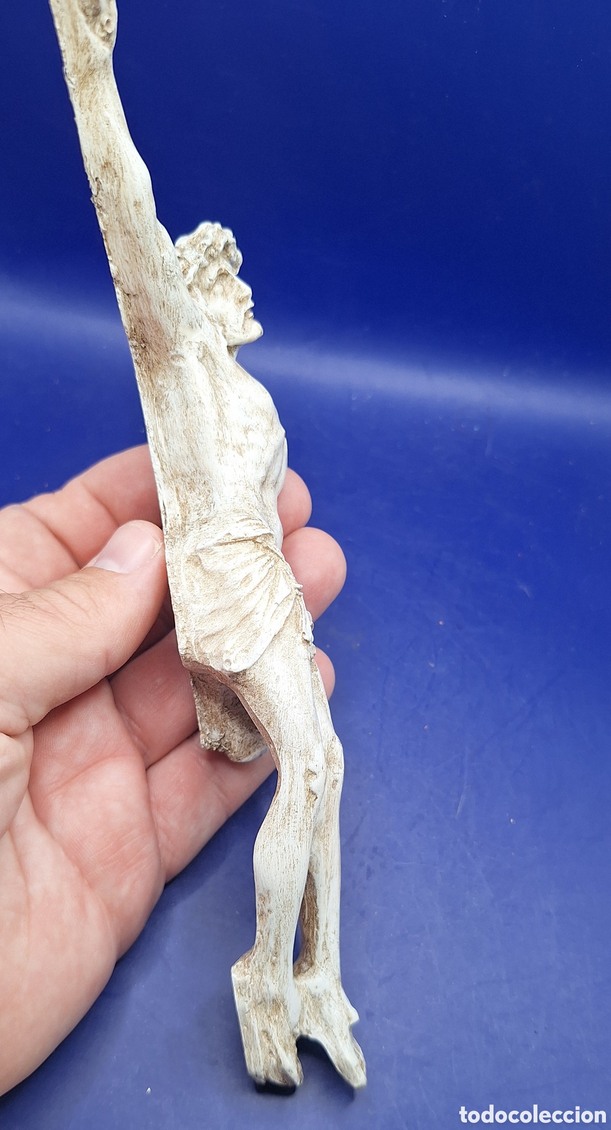 Antig&uuml;edades: Cristo Blanco de Resina - Foto 12