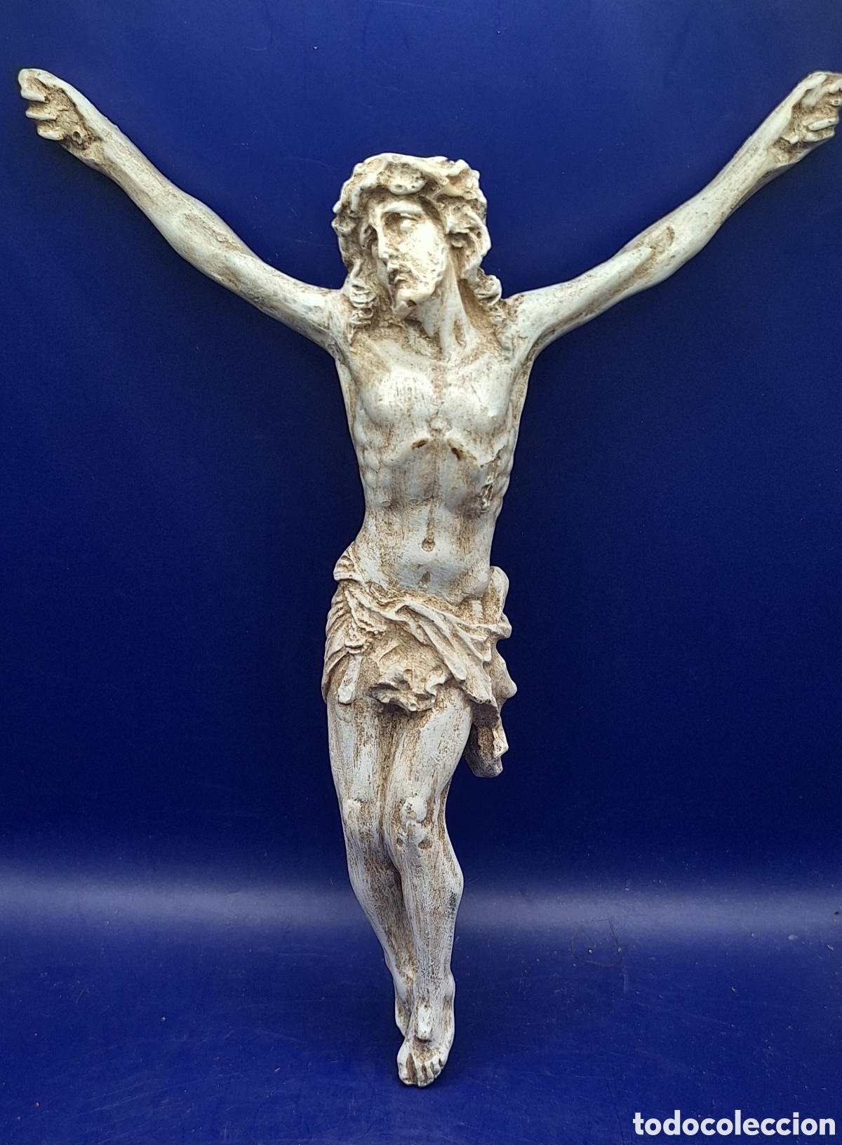 Antig&uuml;edades: Cristo Blanco de Resina - Foto 15