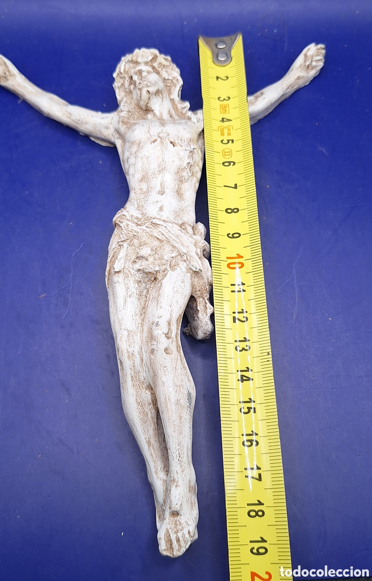 Antig&uuml;edades: Cristo Blanco de Resina - Foto 16