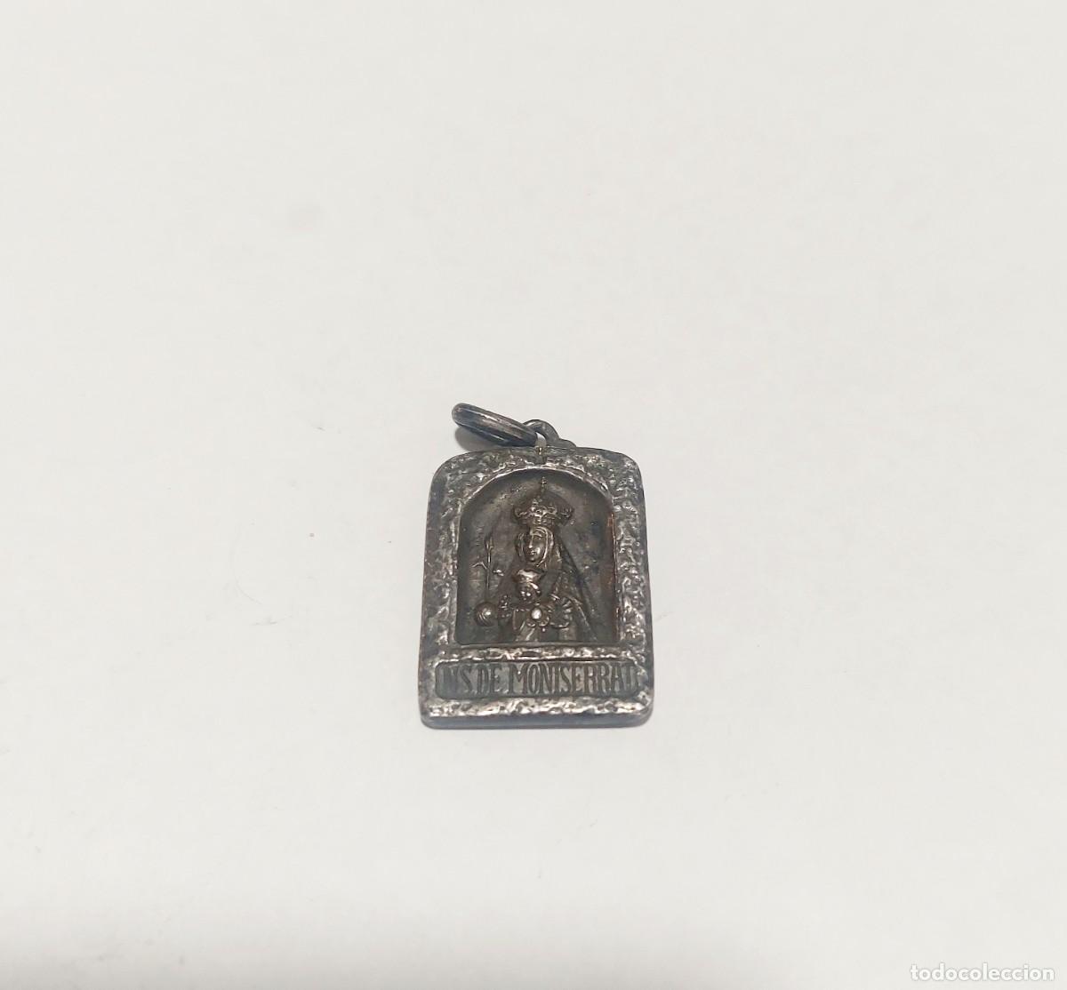 Antig&uuml;edades: Antigua medalla religiosa de plata - Foto 1