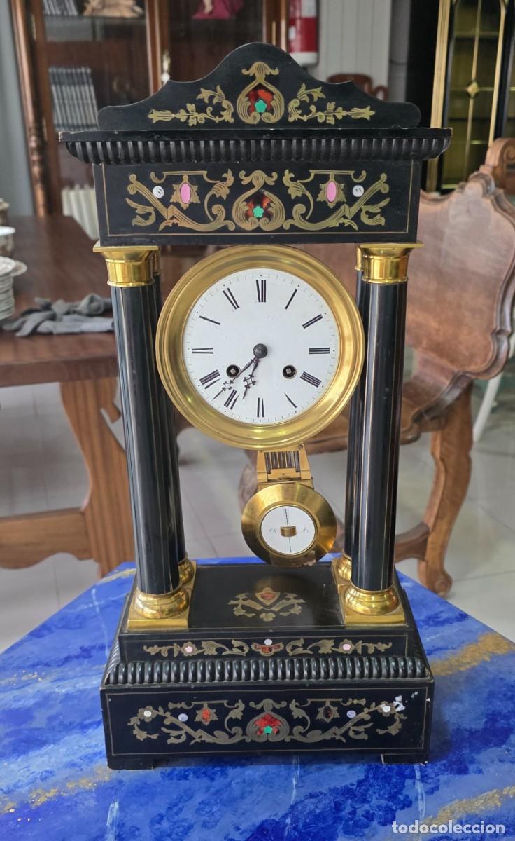 Antig&uuml;edades: 2 Relojes Napole&oacute;n III - Foto 2