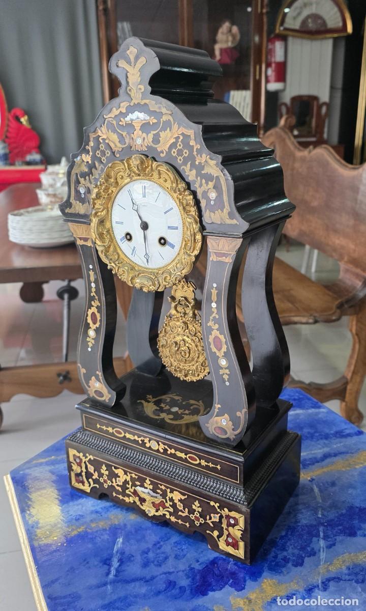 Antig&uuml;edades: 2 Relojes Napole&oacute;n III - Foto 3
